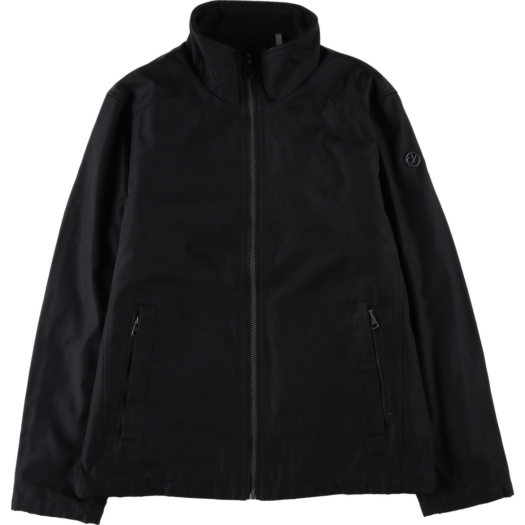 Calvin Klein padded jacket/puffer jacket, men's size M (approx.) polyester black type Vintage Second Hand