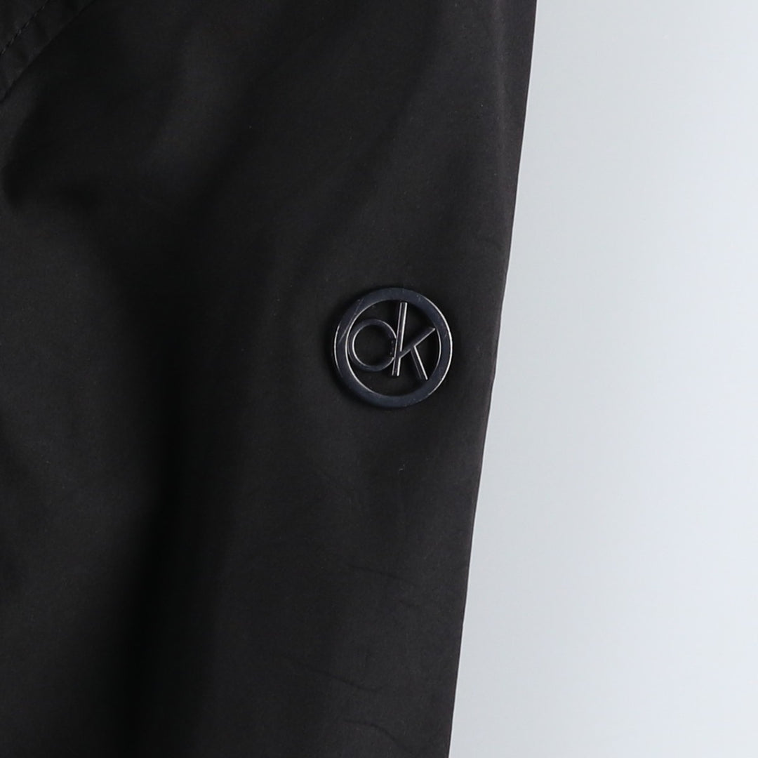 Calvin Klein padded jacket/puffer jacket, men's size M (approx.) polyester black type Vintage Second Hand