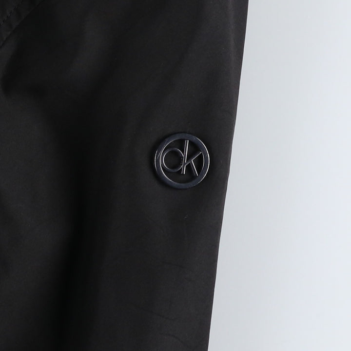 Calvin Klein padded jacket/puffer jacket, men's size M (approx.) polyester black type Vintage Second Hand