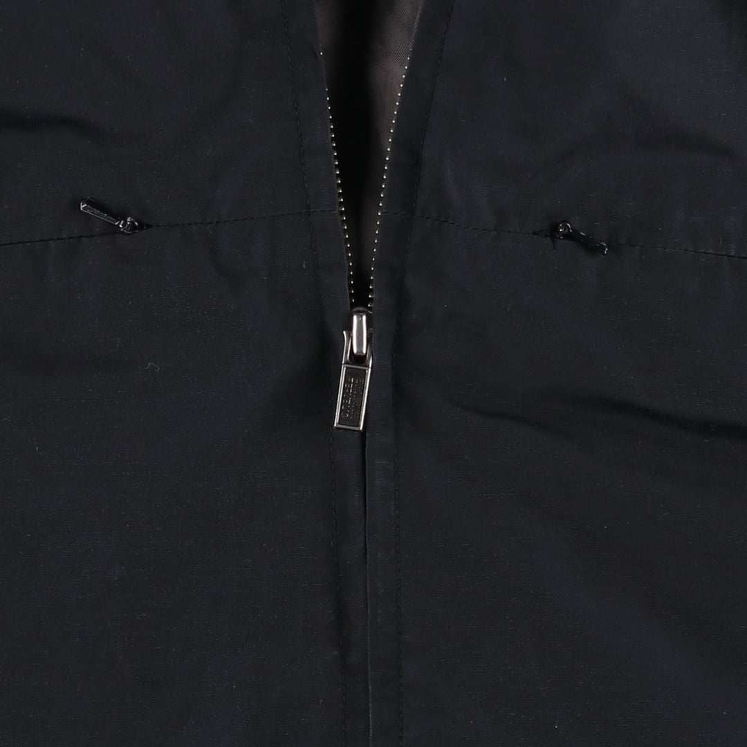 ~2000'S Banana Republic collared windbreaker, men's size M equivalent. cotton black type Vintage Second Hand