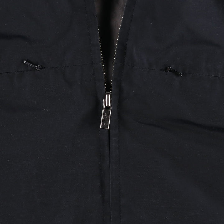 ~2000'S Banana Republic collared windbreaker, men's size M equivalent. cotton black type Vintage Second Hand
