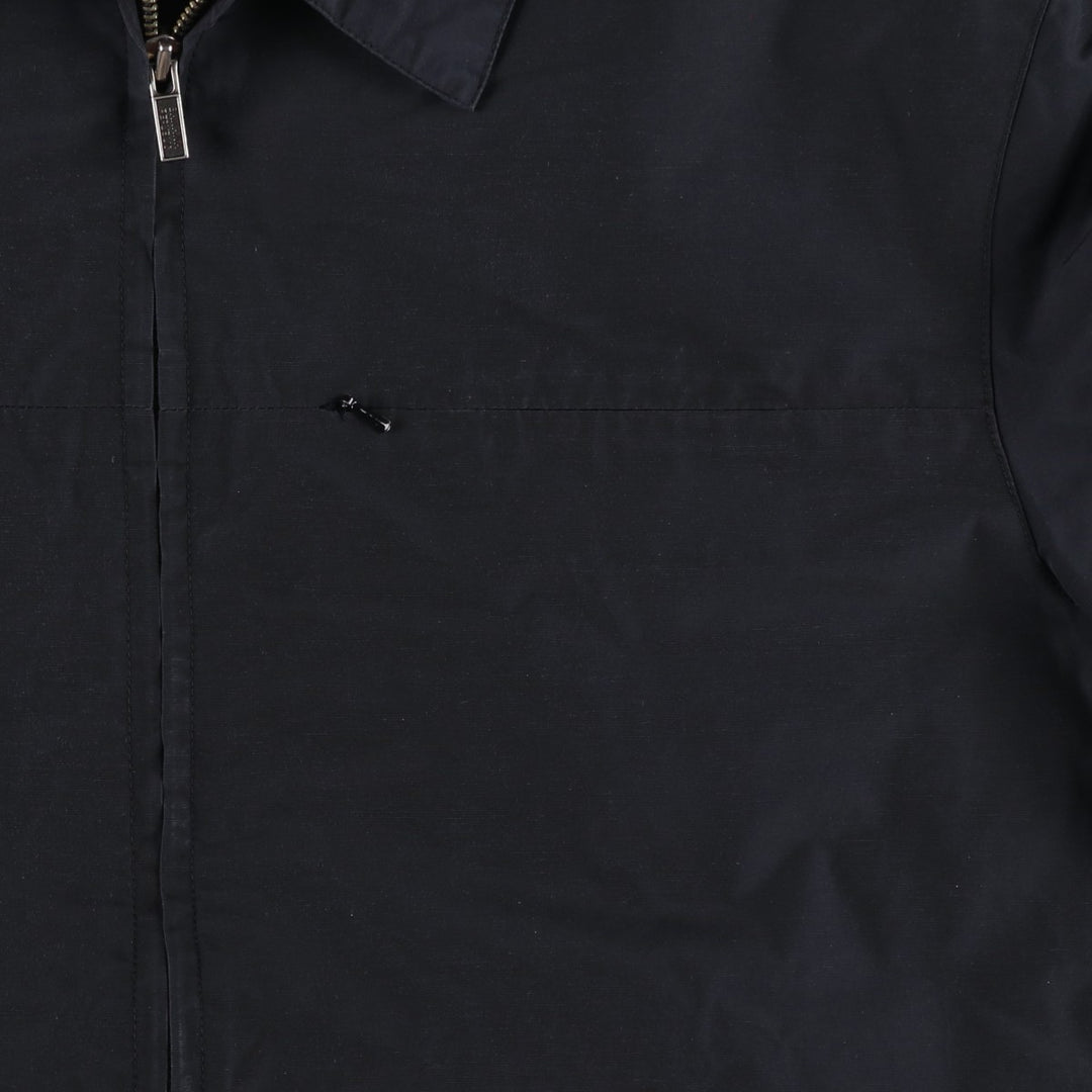 ~2000'S Banana Republic collared windbreaker, men's size M equivalent. cotton black type Vintage Second Hand