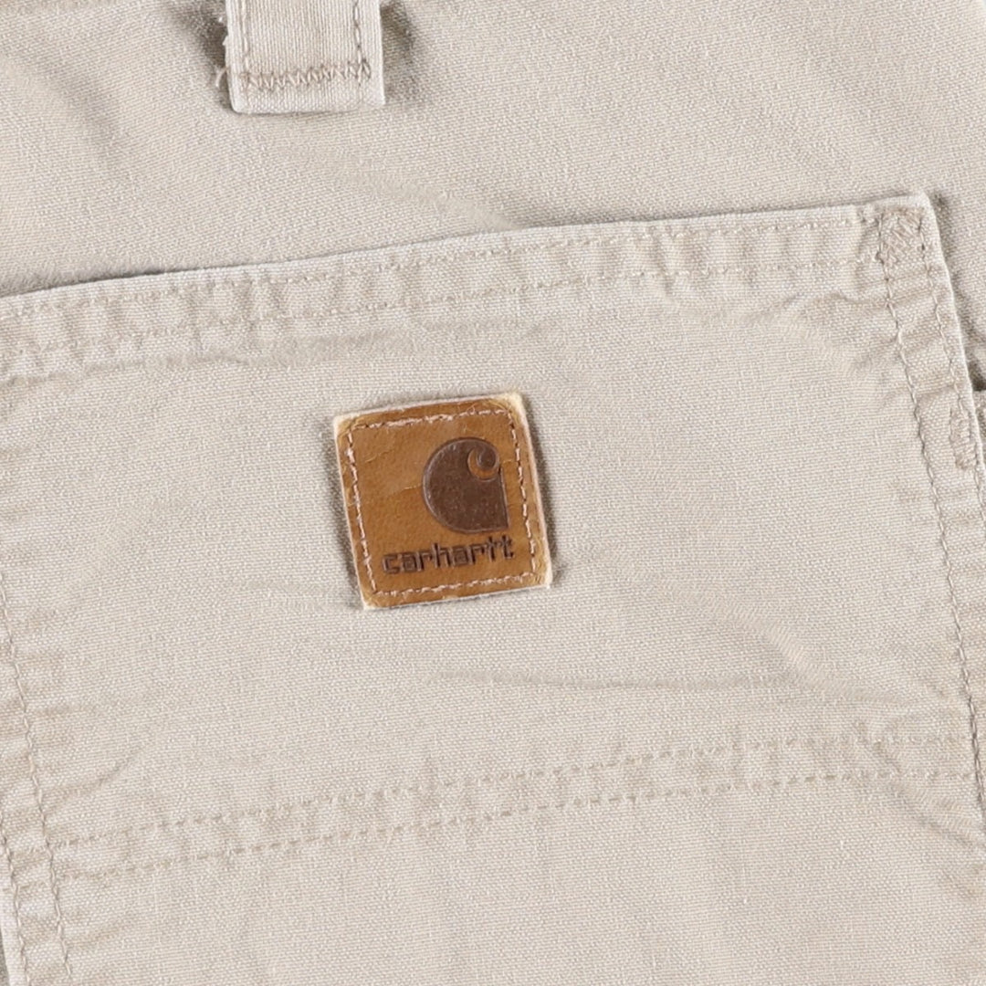 Carhartt Duck Painter Shorts, Men's, W36 equivalent cotton Beige type Vintage Second Hand