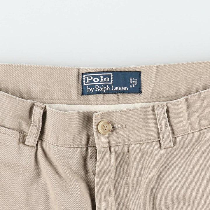 Ralph Lauren POLO by Ralph Lauren Chino Shorts Short Pants Men's W32 equivalent cotton Beige type Vintage Second Hand
