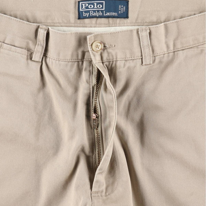 Ralph Lauren POLO by Ralph Lauren Chino Shorts Short Pants Men's W32 equivalent cotton Beige type Vintage Second Hand