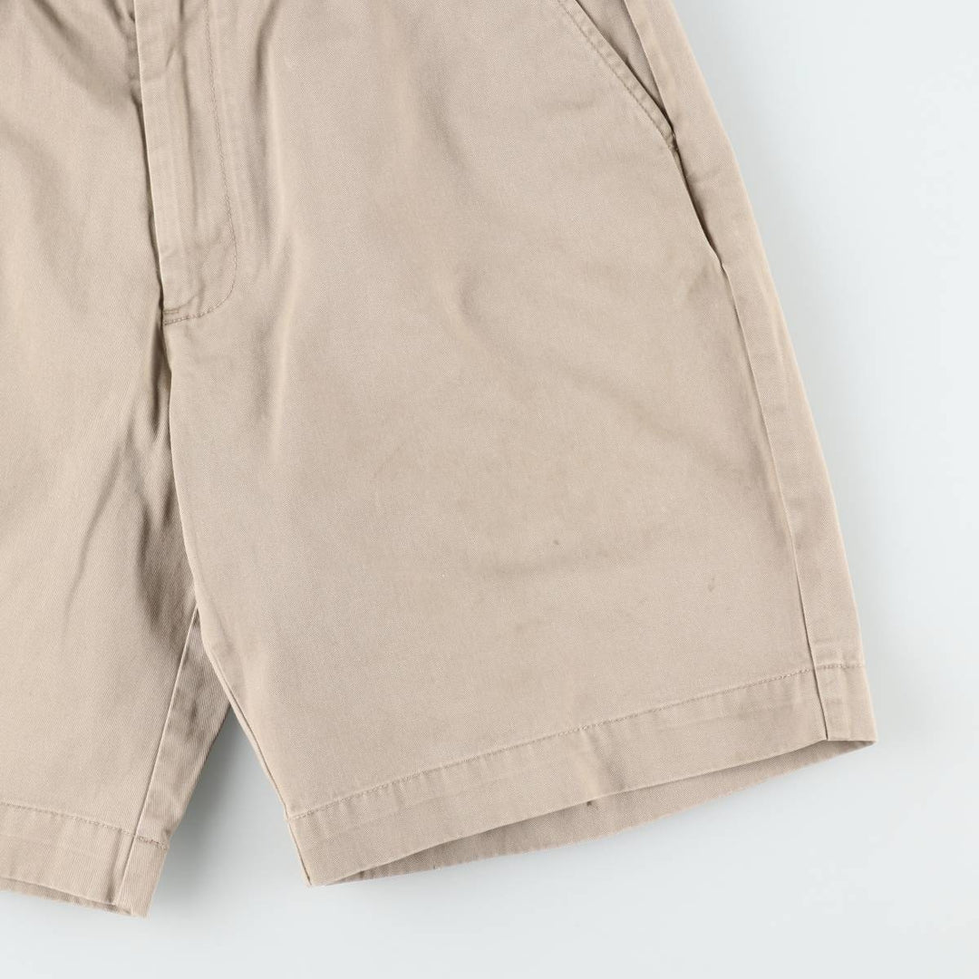 Ralph Lauren POLO by Ralph Lauren Chino Shorts Short Pants Men's W32 equivalent cotton Beige type Vintage Second Hand