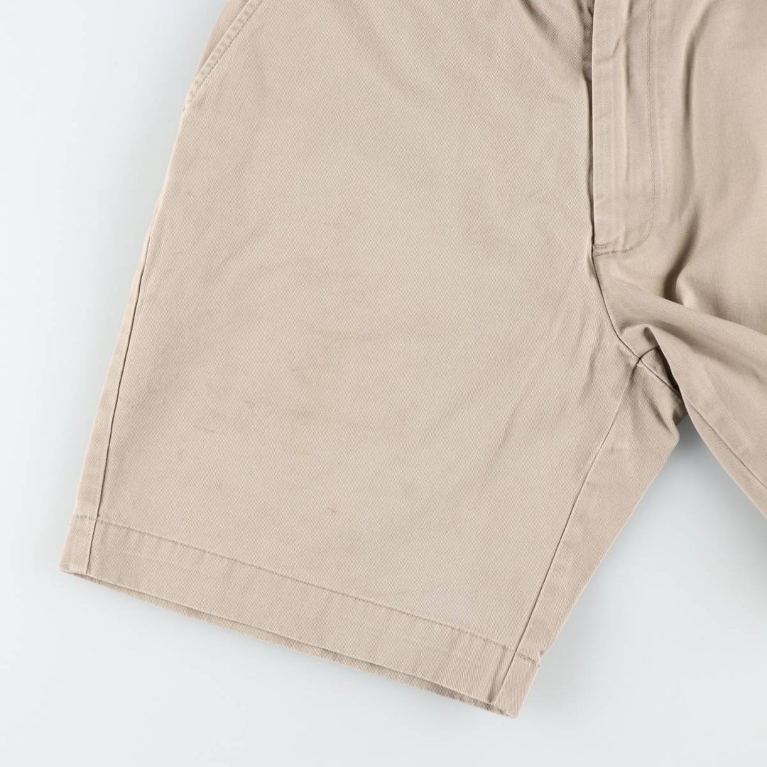 Ralph Lauren POLO by Ralph Lauren Chino Shorts Short Pants Men's W32 equivalent cotton Beige type Vintage Second Hand