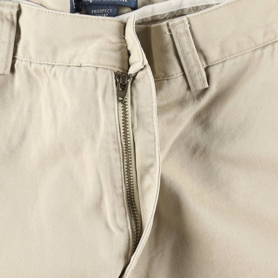 Ralph Lauren POLO by Ralph Lauren PROSPECT SHORT Chino Shorts, Men's W35 equivalent. cotton Beige type Vintage Second Hand