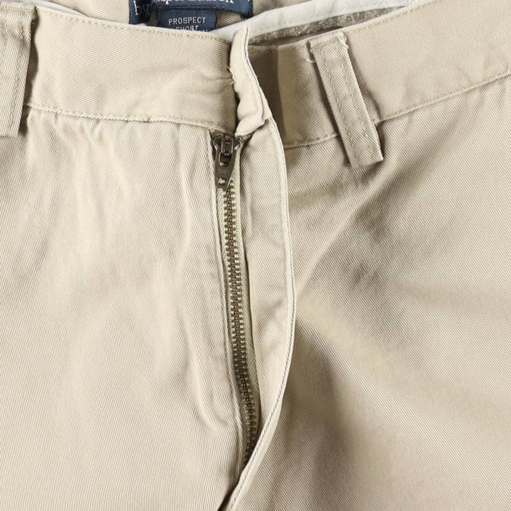 Ralph Lauren POLO by Ralph Lauren PROSPECT SHORT Chino Shorts, Men's W35 equivalent. cotton Beige type Vintage Second Hand
