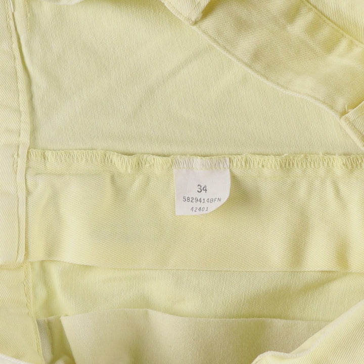 Ralph Lauren POLO by Ralph Lauren Chino Shorts Shorts Men's W34 equivalent cotton yellow type Vintage Second Hand