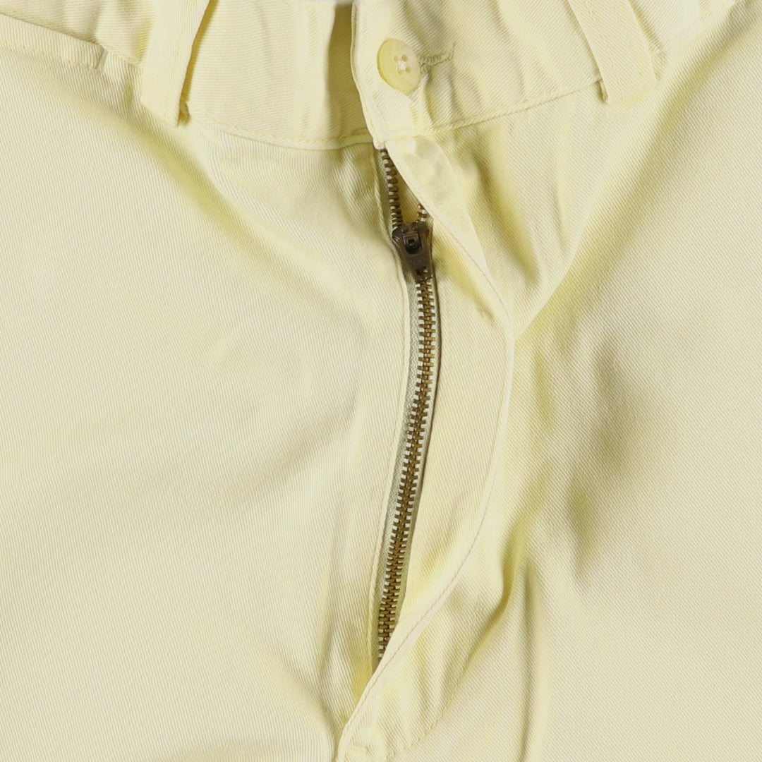 Ralph Lauren POLO by Ralph Lauren Chino Shorts Shorts Men's W34 equivalent cotton yellow type Vintage Second Hand