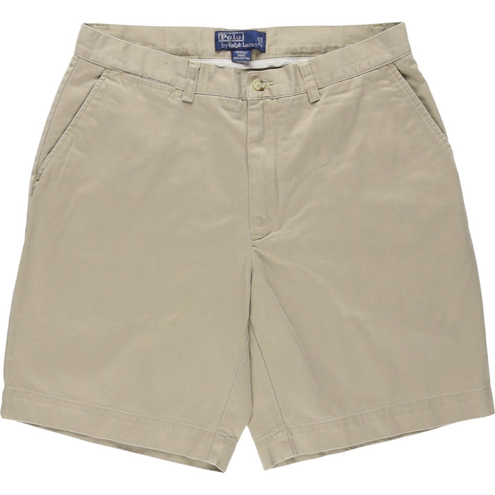 Ralph Lauren POLO by Ralph Lauren PROSPECT SHORT Chino shorts Short pants Men's W34 equivalent cotton Beige type Vintage Second Hand