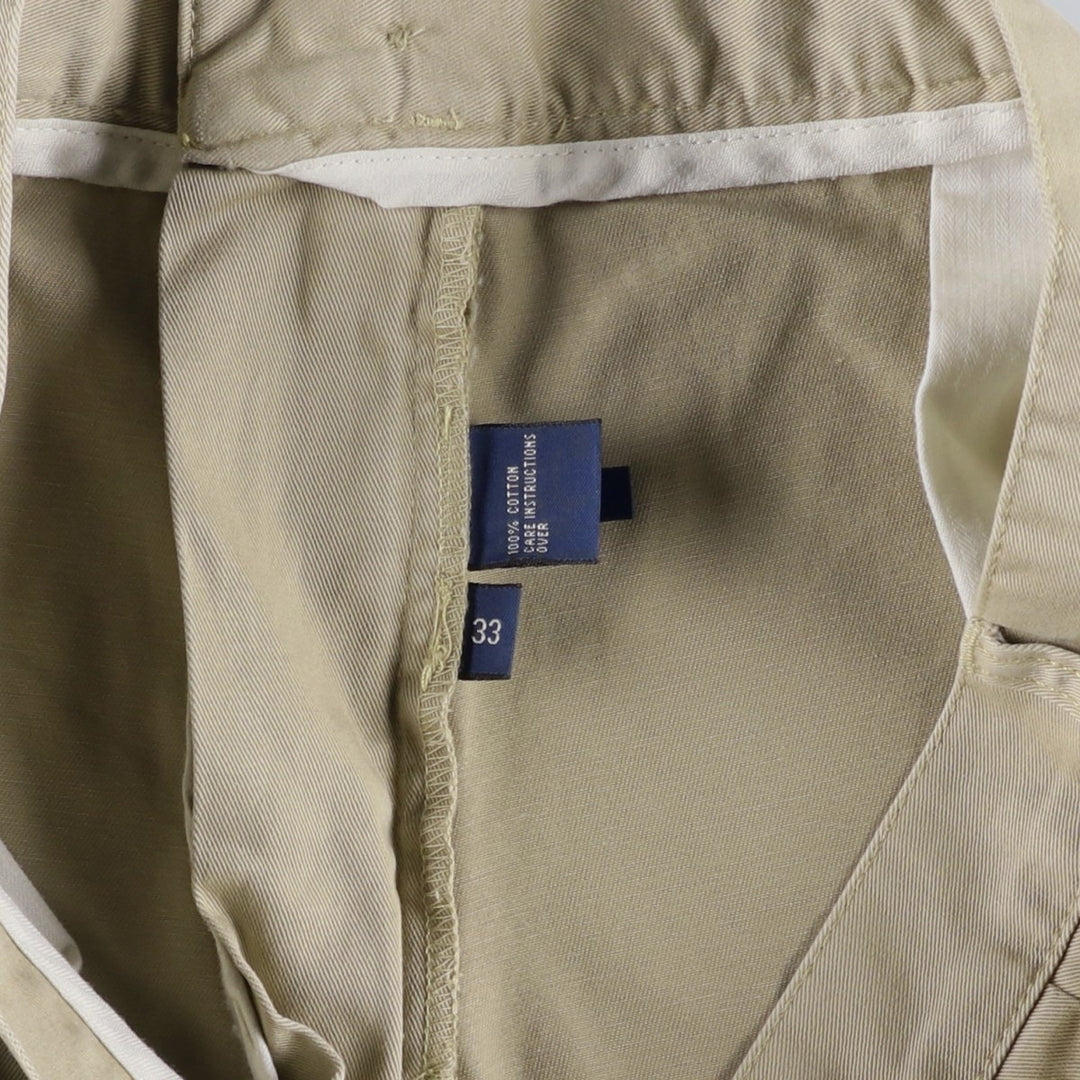 Ralph Lauren POLO by Ralph Lauren PROSPECT SHORT Chino shorts Short pants Men's W34 equivalent cotton Beige type Vintage Second Hand