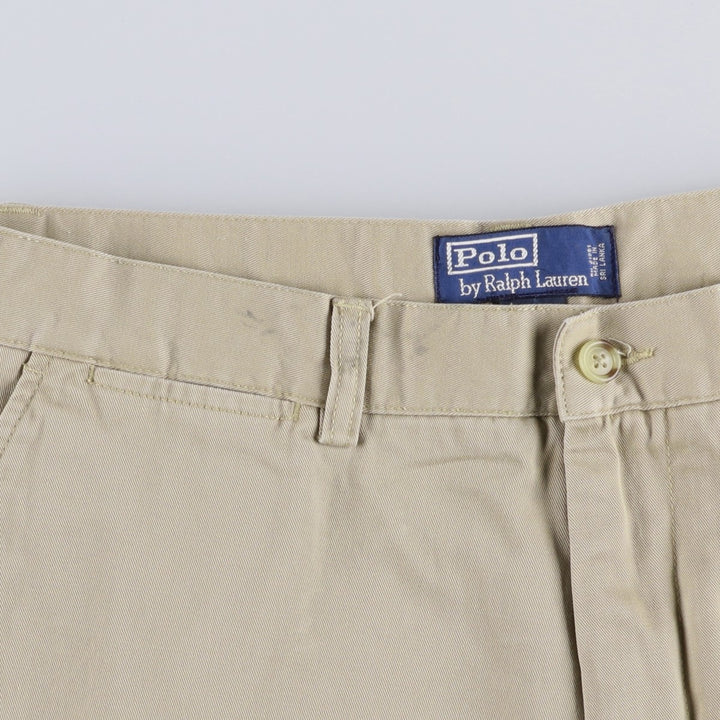 Ralph Lauren POLO by Ralph Lauren PROSPECT SHORT Chino shorts Short pants Men's W34 equivalent cotton Beige type Vintage Second Hand
