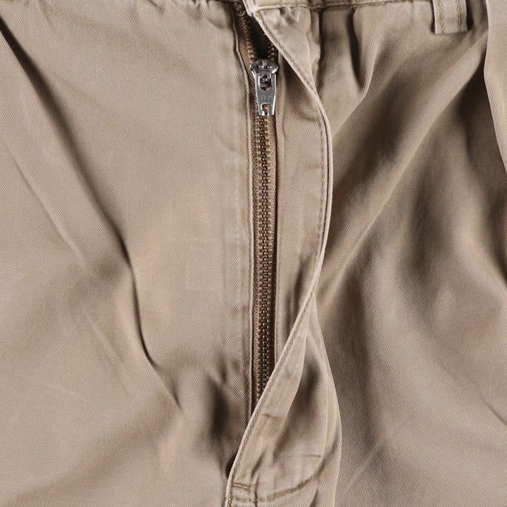 Ralph Lauren POLO by Ralph Lauren TYLER SHORT Two-pleat chino shorts, short pants, men's size W33 cotton Beige type Vintage Second Hand