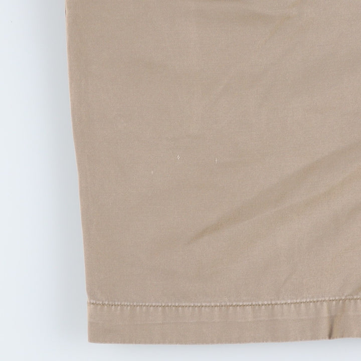 Ralph Lauren POLO by Ralph Lauren TYLER SHORT Two-pleat chino shorts, short pants, men's size W33 cotton Beige type Vintage Second Hand