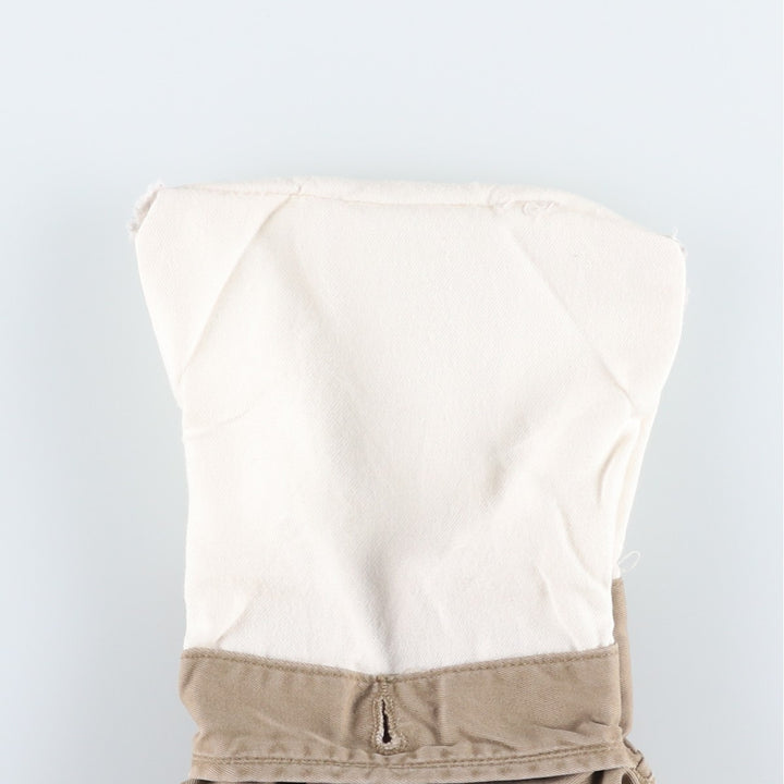 Ralph Lauren POLO by Ralph Lauren TYLER SHORT Two-pleat chino shorts, short pants, men's size W33 cotton Beige type Vintage Second Hand