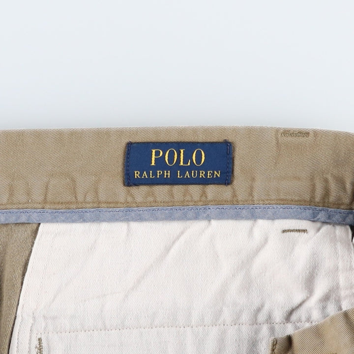Ralph Lauren POLO RALPH LAUREN CLASSIC FIT 9" Chino Shorts (Men's size W34 equivalent) cotton Beige type Vintage Second Hand
