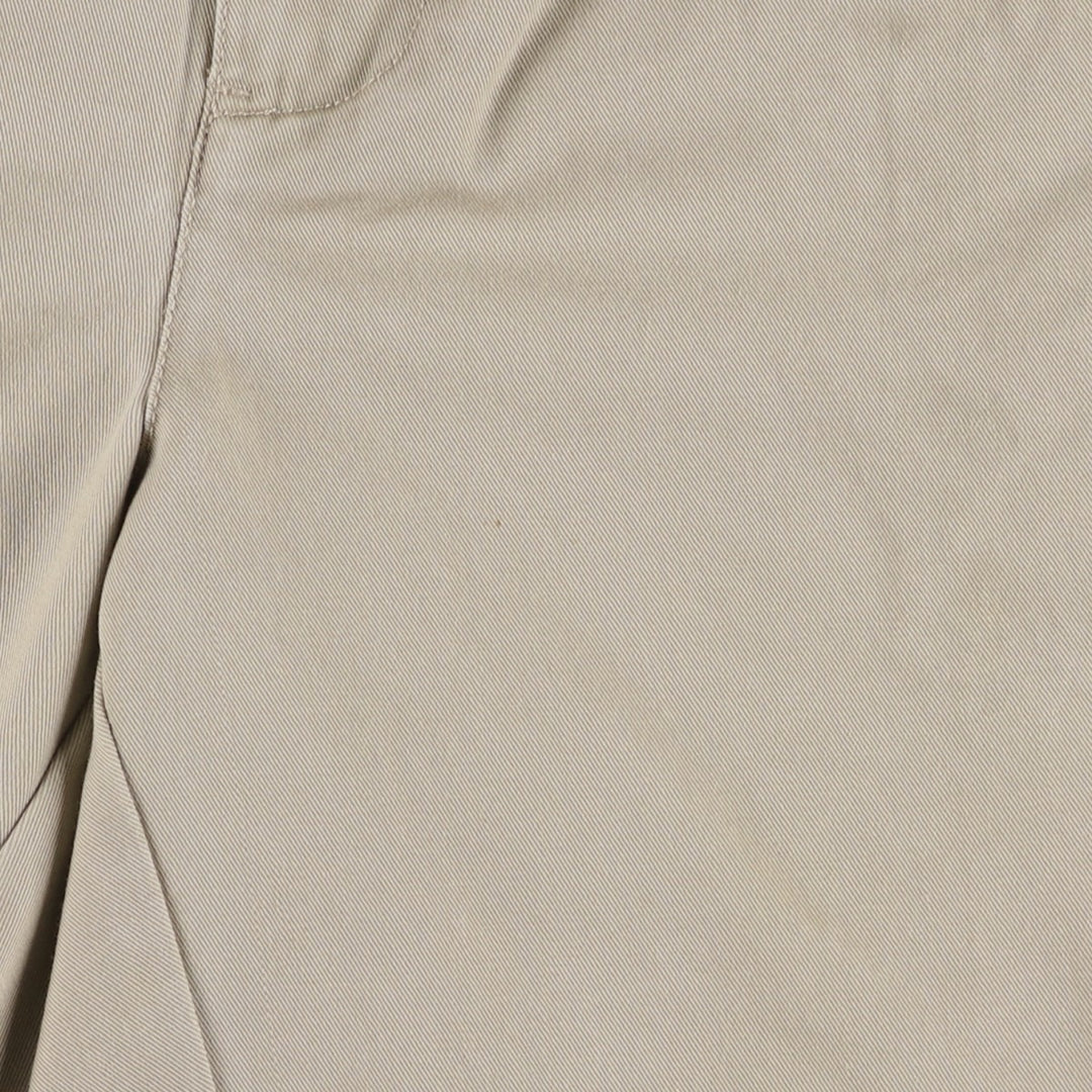 Ralph Lauren POLO by Ralph Lauren TYLER SHORT Two-pleat chino shorts, short pants, men's size W34 cotton Beige type Vintage Second Hand