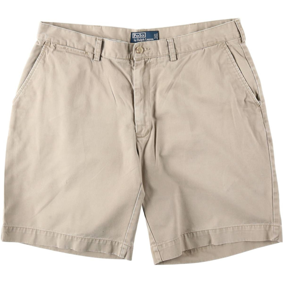 Ralph Lauren POLO by Ralph Lauren PROSPECT SHORT Chino shorts Short pants Men's w36 equivalent cotton Beige type Vintage Second Hand