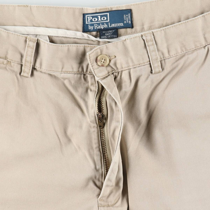 Ralph Lauren POLO by Ralph Lauren PROSPECT SHORT Chino shorts Short pants Men's w36 equivalent cotton Beige type Vintage Second Hand
