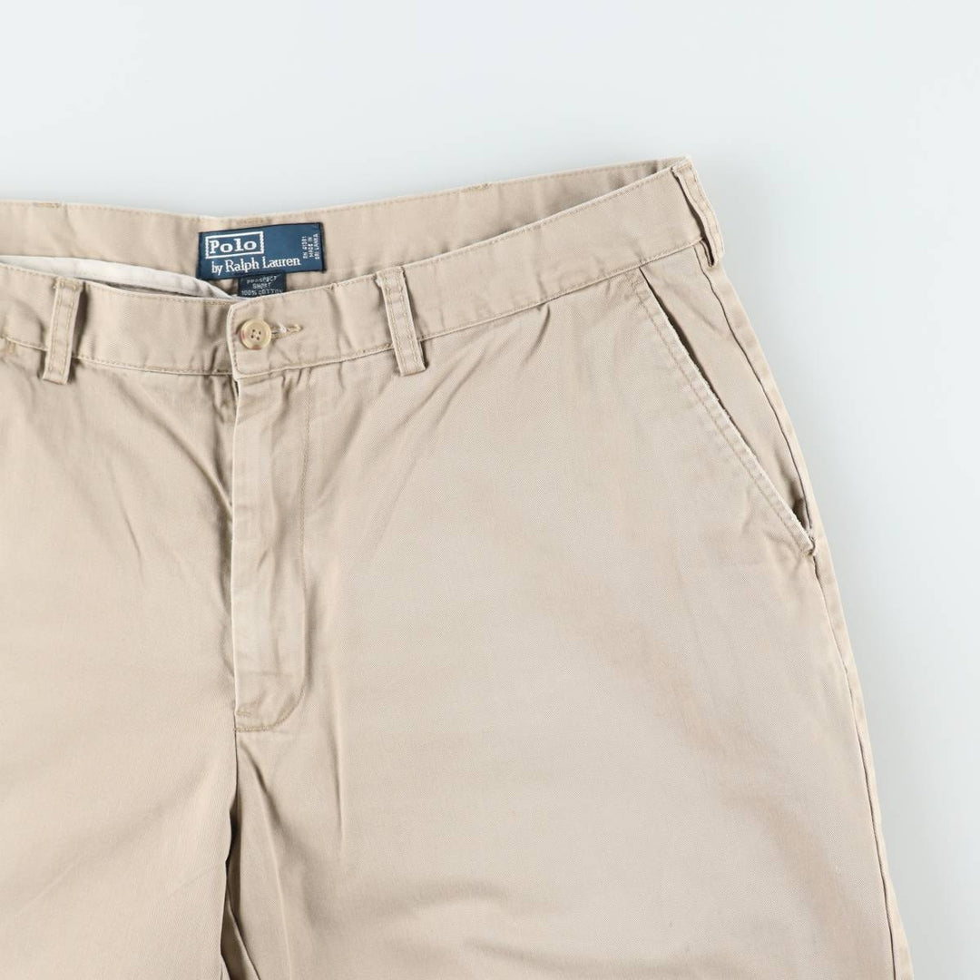 Ralph Lauren POLO by Ralph Lauren PROSPECT SHORT Chino shorts Short pants Men's w36 equivalent cotton Beige type Vintage Second Hand