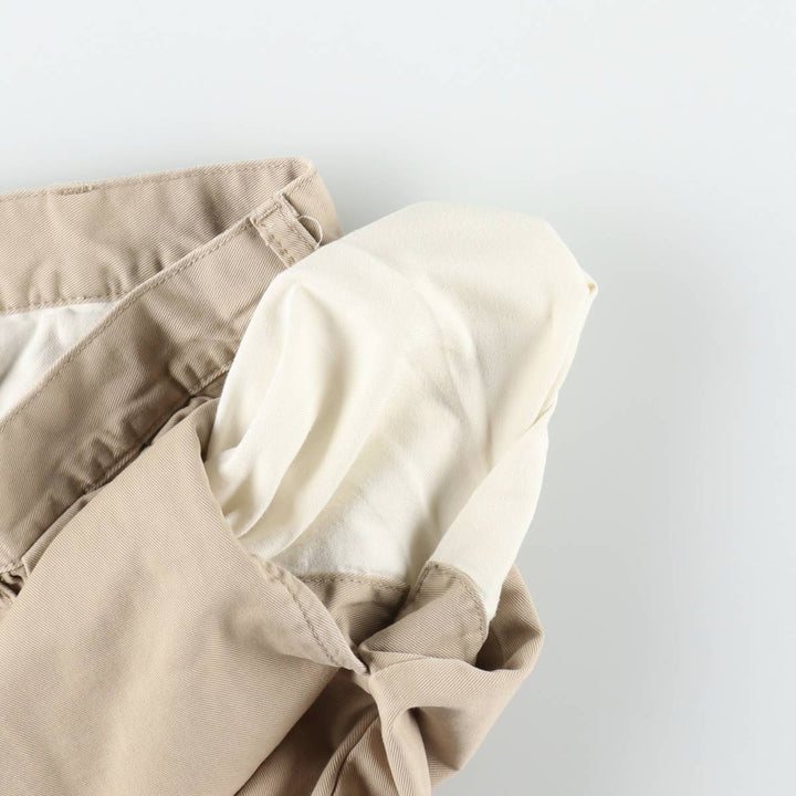 Ralph Lauren POLO by Ralph Lauren TYLER SHORT Two-pleat chino shorts, short pants, men's w35 equivalent cotton Beige type Vintage Second Hand