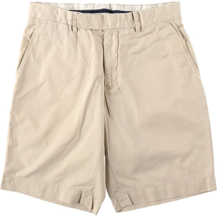 Ralph Lauren POLO by Ralph Lauren Chino Shorts, Half Pants, Men's, W32 equivalent cotton Beige type Vintage Second Hand