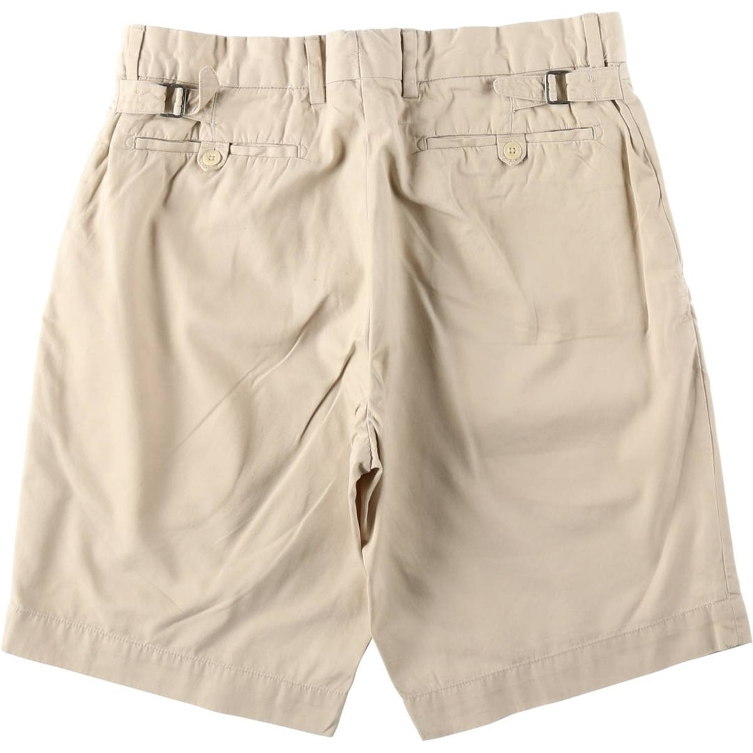 Ralph Lauren POLO by Ralph Lauren Chino Shorts, Half Pants, Men's, W32 equivalent cotton Beige type Vintage Second Hand