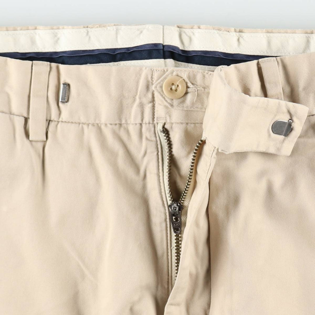 Ralph Lauren POLO by Ralph Lauren Chino Shorts, Half Pants, Men's, W32 equivalent cotton Beige type Vintage Second Hand
