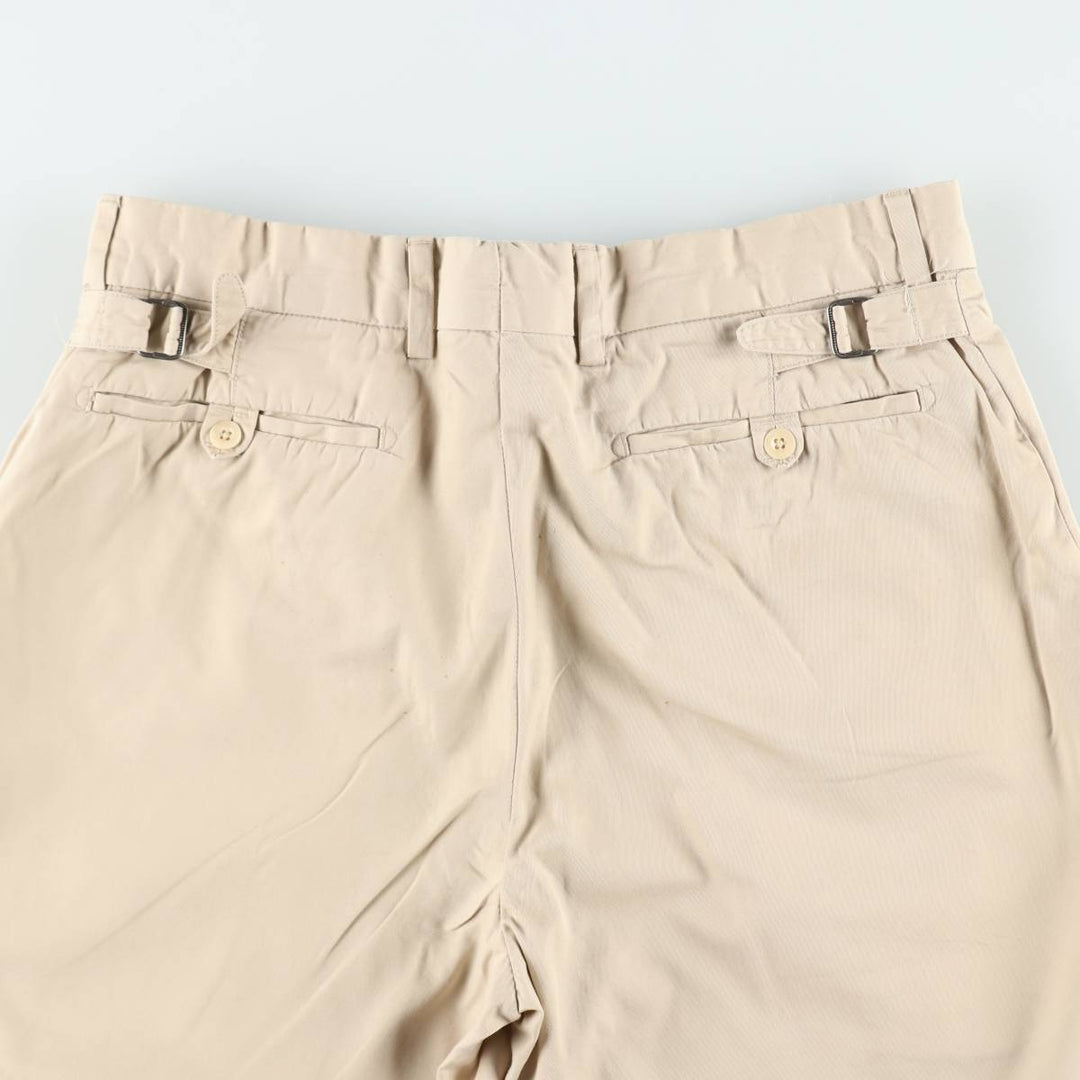 Ralph Lauren POLO by Ralph Lauren Chino Shorts, Half Pants, Men's, W32 equivalent cotton Beige type Vintage Second Hand