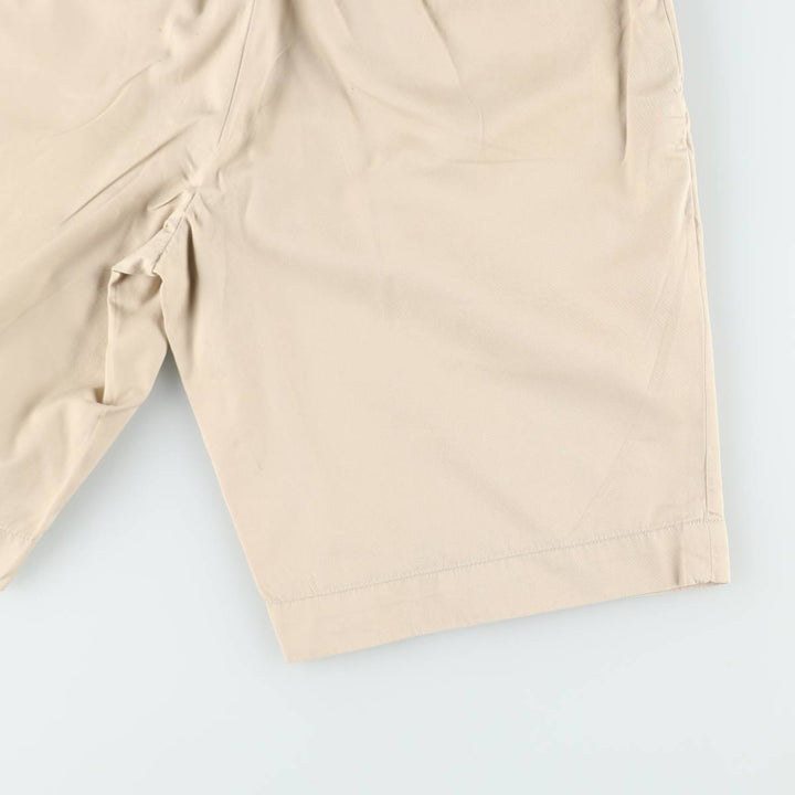 Ralph Lauren POLO by Ralph Lauren Chino Shorts, Half Pants, Men's, W32 equivalent cotton Beige type Vintage Second Hand