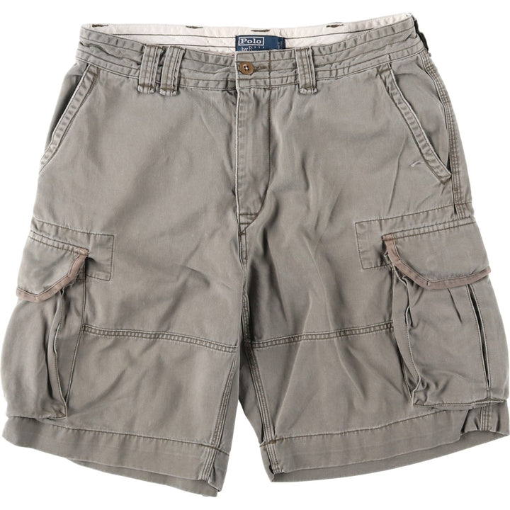 Ralph Lauren POLO by Ralph Lauren cargo shorts, short pants, men's w35 equivalent cotton gray type Vintage Second Hand