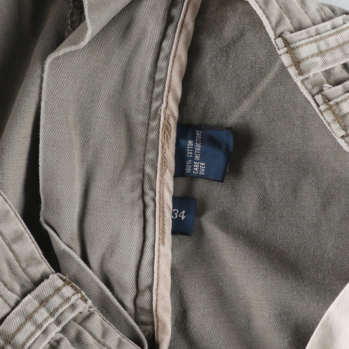 Ralph Lauren POLO by Ralph Lauren cargo shorts, short pants, men's w35 equivalent cotton gray type Vintage Second Hand