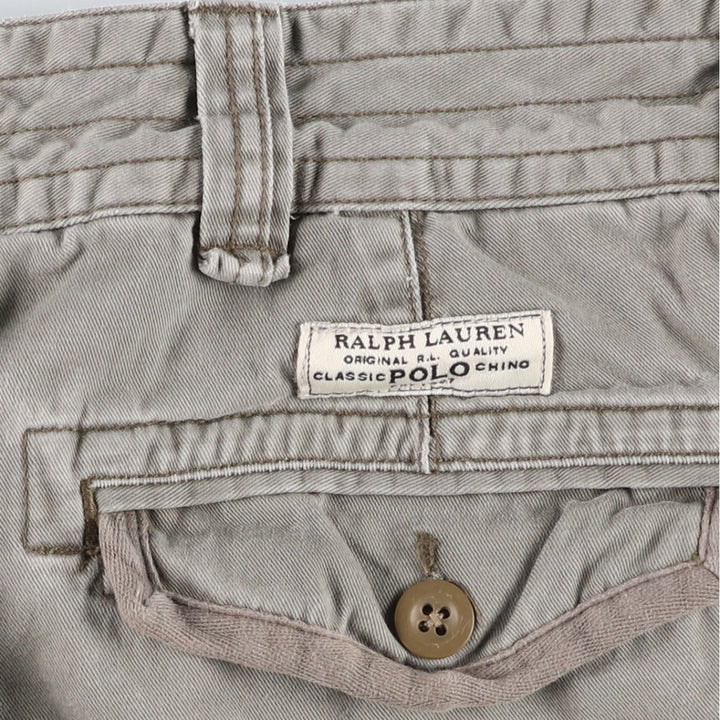 Ralph Lauren POLO by Ralph Lauren cargo shorts, short pants, men's w35 equivalent cotton gray type Vintage Second Hand