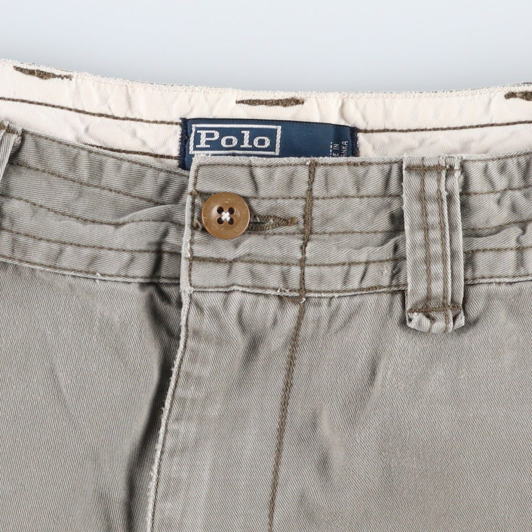 Ralph Lauren POLO by Ralph Lauren cargo shorts, short pants, men's w35 equivalent cotton gray type Vintage Second Hand