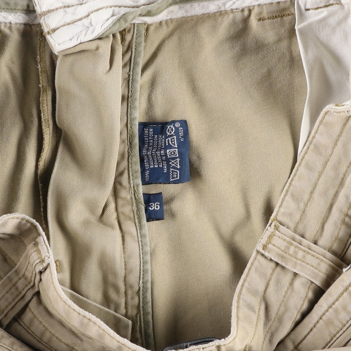 Ralph Lauren POLO by Ralph Lauren cargo shorts, half pants, men's w37 equivalent cotton Beige type Vintage Second Hand
