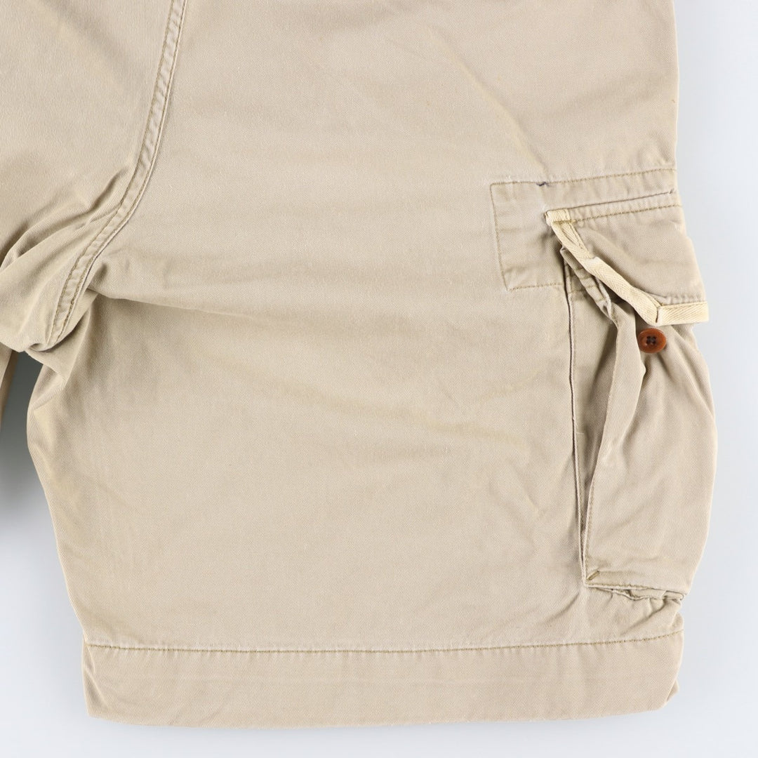 Ralph Lauren POLO by Ralph Lauren cargo shorts, half pants, men's w37 equivalent cotton Beige type Vintage Second Hand