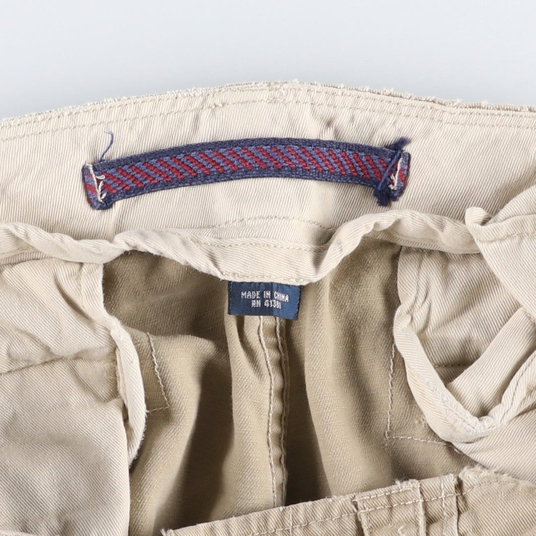 Ralph Lauren POLO by Ralph Lauren Cargo Shorts, Men's Size W35 (approx.), Vintage cotton Beige type Vintage Second Hand