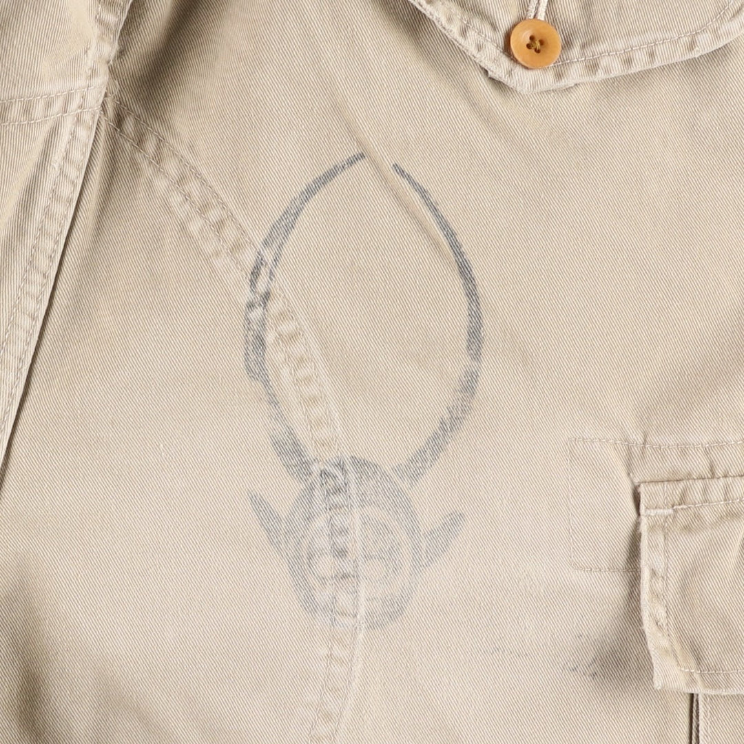 Ralph Lauren POLO by Ralph Lauren Cargo Shorts, Men's Size W35 (approx.), Vintage cotton Beige type Vintage Second Hand