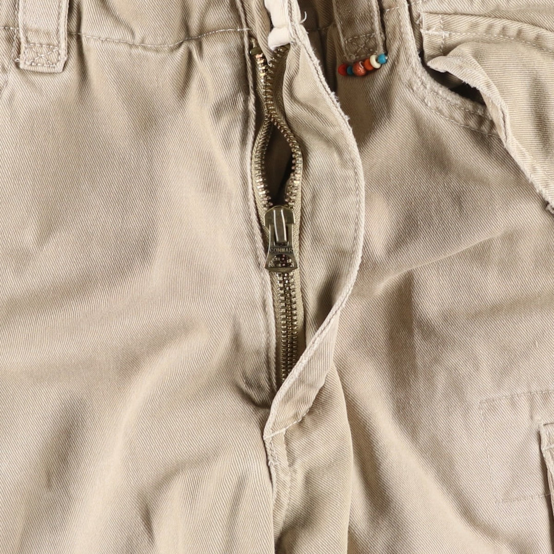 Ralph Lauren POLO by Ralph Lauren Cargo Shorts, Men's Size W35 (approx.), Vintage cotton Beige type Vintage Second Hand