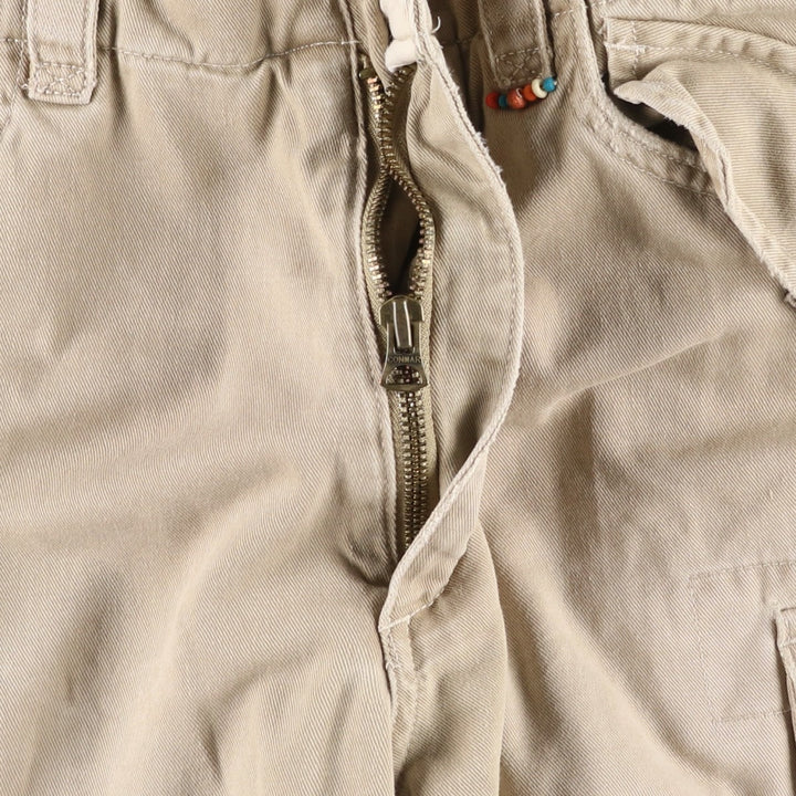 Ralph Lauren POLO by Ralph Lauren Cargo Shorts, Men's Size W35 (approx.), Vintage cotton Beige type Vintage Second Hand