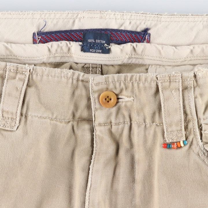 Ralph Lauren POLO by Ralph Lauren Cargo Shorts, Men's Size W35 (approx.), Vintage cotton Beige type Vintage Second Hand