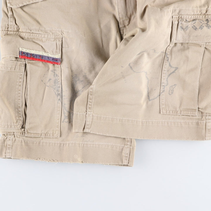 Ralph Lauren POLO by Ralph Lauren Cargo Shorts, Men's Size W35 (approx.), Vintage cotton Beige type Vintage Second Hand