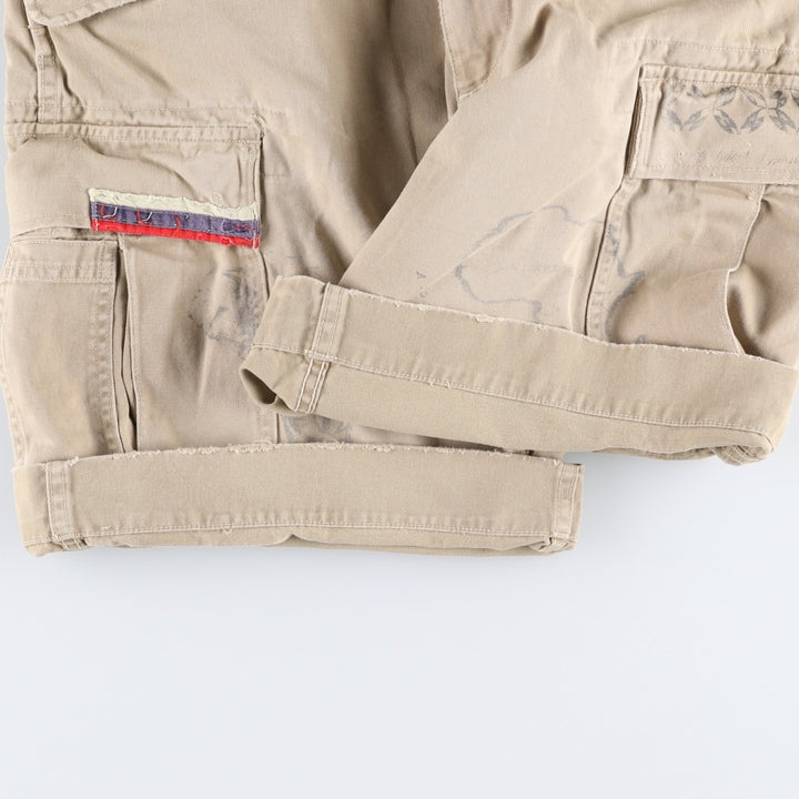 Ralph Lauren POLO by Ralph Lauren Cargo Shorts, Men's Size W35 (approx.), Vintage cotton Beige type Vintage Second Hand