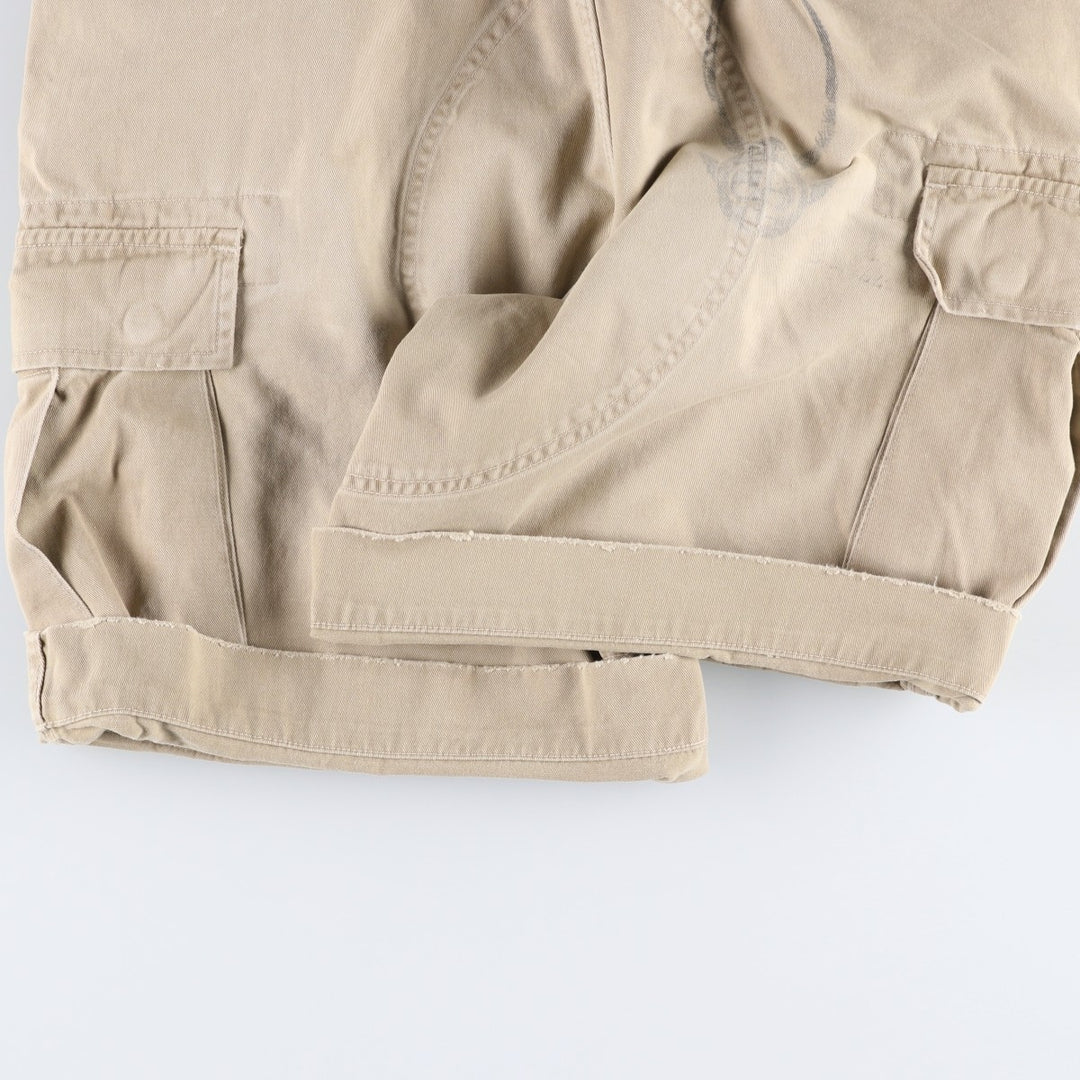Ralph Lauren POLO by Ralph Lauren Cargo Shorts, Men's Size W35 (approx.), Vintage cotton Beige type Vintage Second Hand