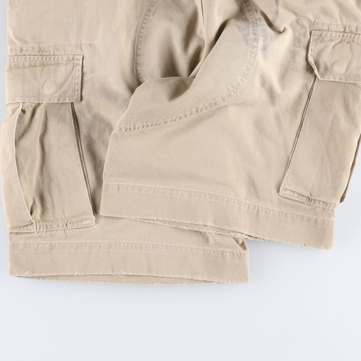 Ralph Lauren POLO by Ralph Lauren Cargo Shorts, Men's Size W35 (approx.), Vintage cotton Beige type Vintage Second Hand