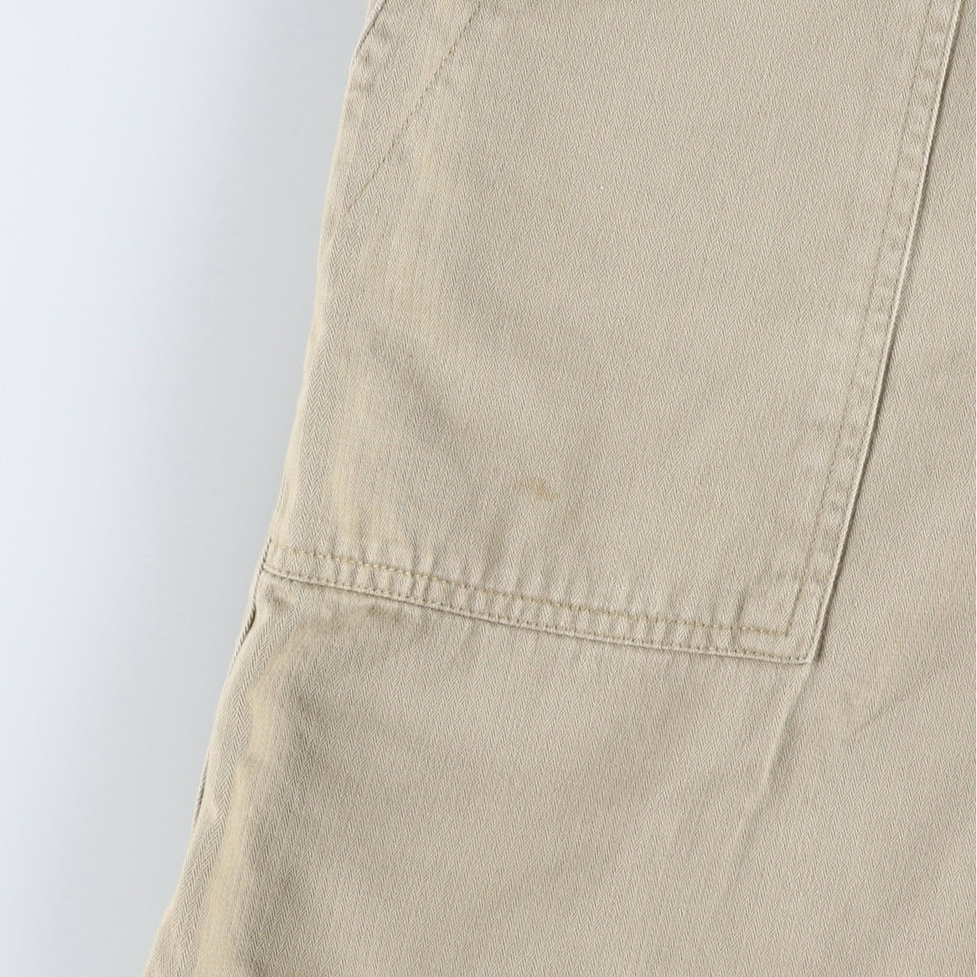 90s-00'S Nike Golf Cotton Shorts, Men's Size W32 (approx.), Vintage cotton Beige type Vintage Second Hand
