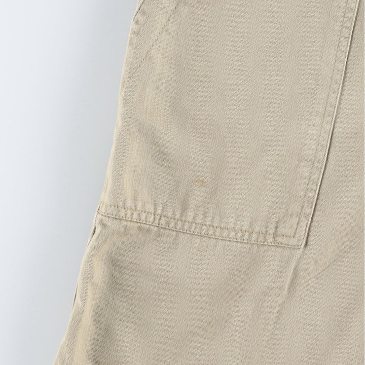 90s-00'S Nike Golf Cotton Shorts, Men's Size W32 (approx.), Vintage cotton Beige type Vintage Second Hand