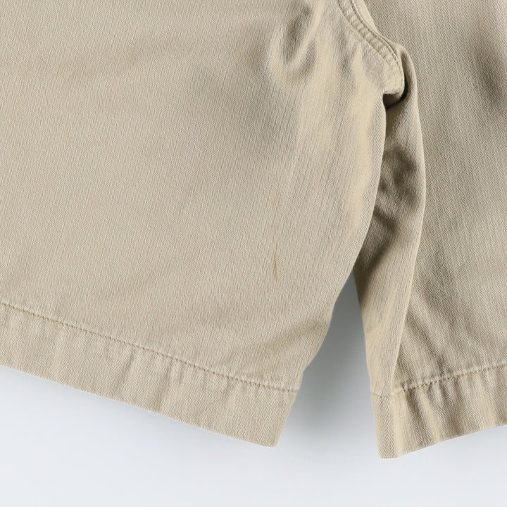 90s-00'S Nike Golf Cotton Shorts, Men's Size W32 (approx.), Vintage cotton Beige type Vintage Second Hand